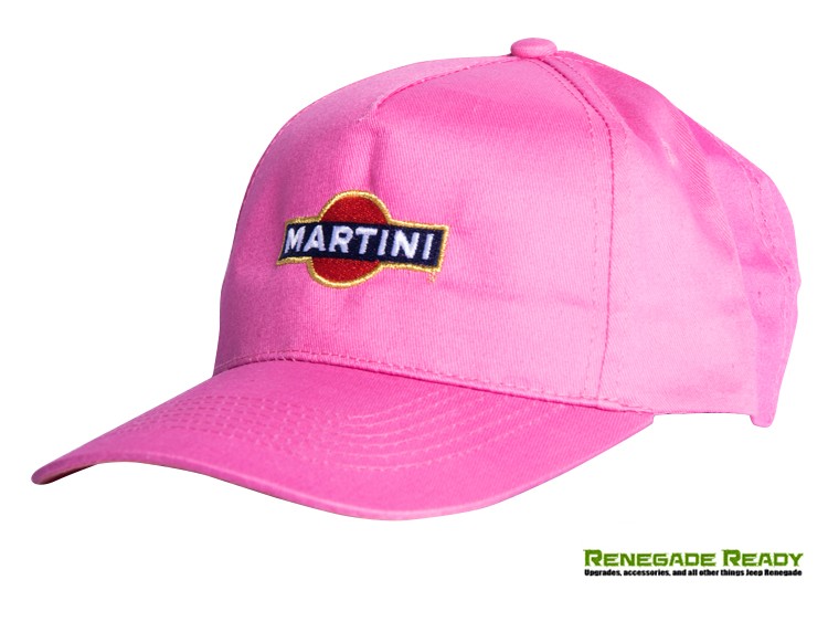 Martini Racing Hat Pink MADNESS Autoworks Auto Parts and Accessories